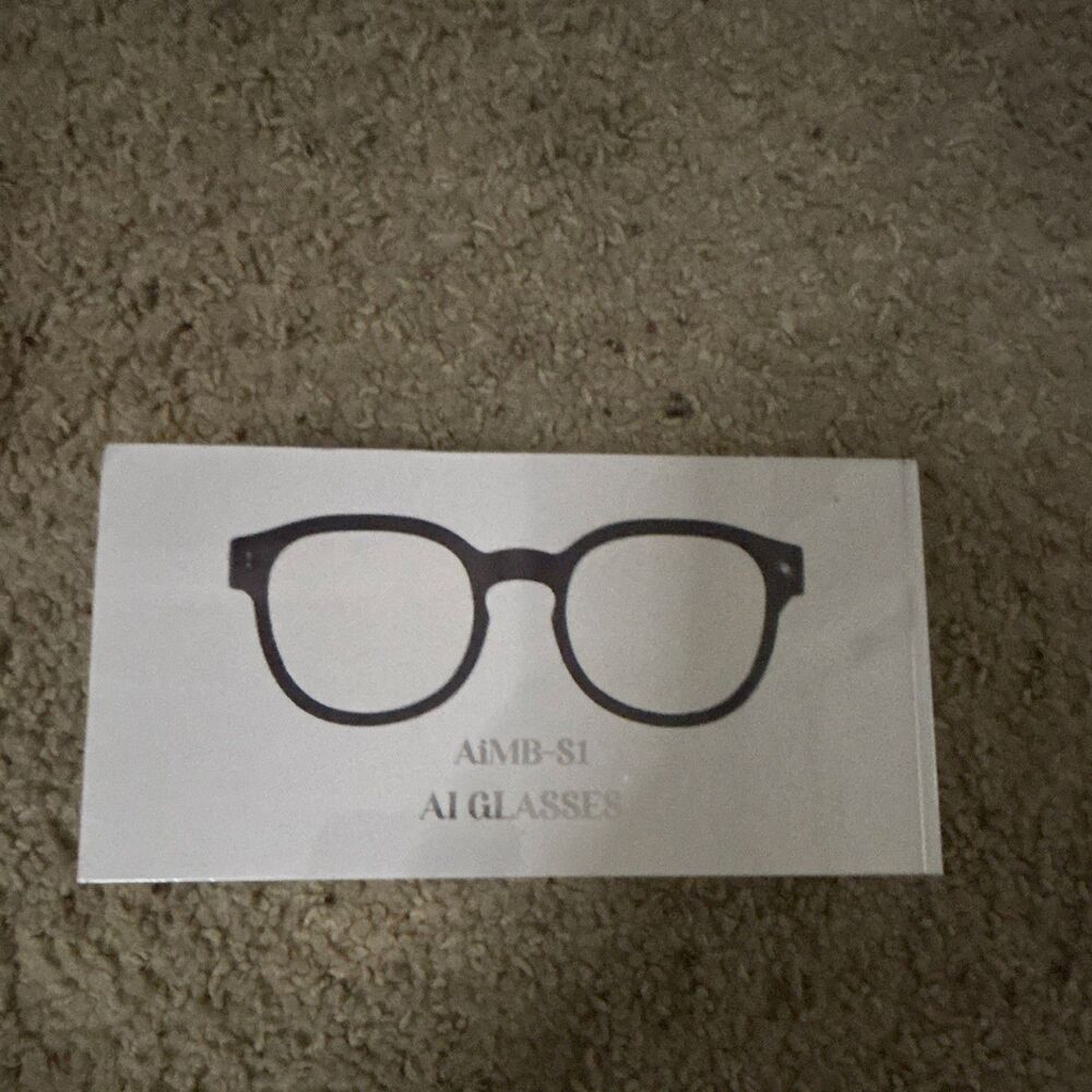 AiMB-S1 Smart AI Glasses Wi-Fi Connected, AiMB-S1 Model Smart Glasses